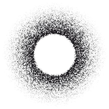 Çember gradyanı yarım ton arkaplanı.