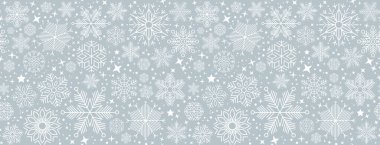 Üzerinde beyaz kar taneleri vektör illüstrasyonu EPS10 olan mavi Noel kartı