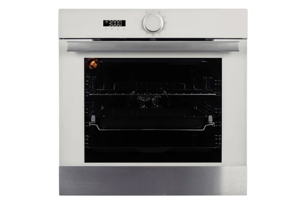 Elektrische Oven Witte Kleur — Stockfoto