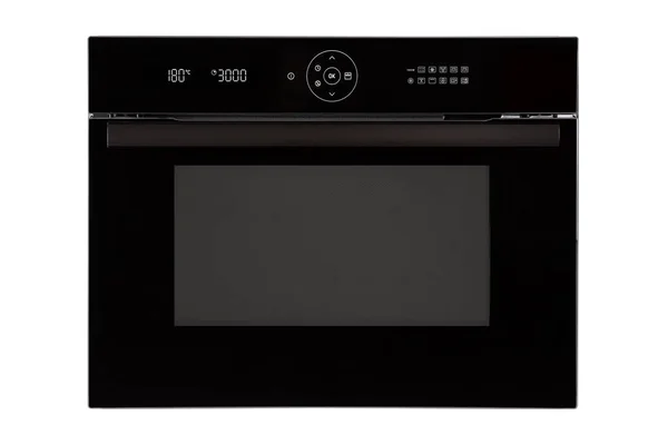 Electric Oven Black Color — Stock Photo, Image