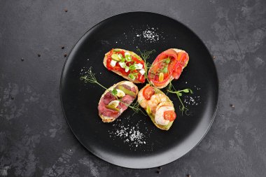 Köfteler, Karışık, Balık, Karides, Et, Sebze, Deniz Ürünleri, 