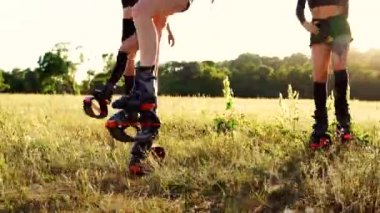 Yağ yakma grup eğitimi özel ayakkabılar açık havada