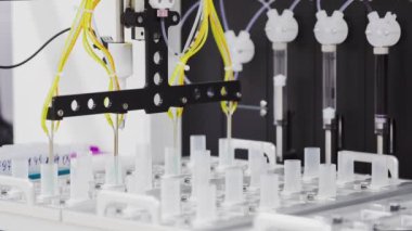 Biyolojik silah ve buluş için kimyasal ve biyolojik laboratuvar