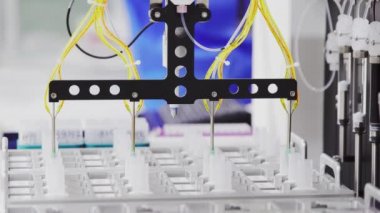 Biyolojik silah ve buluş için kimyasal ve biyolojik laboratuvar