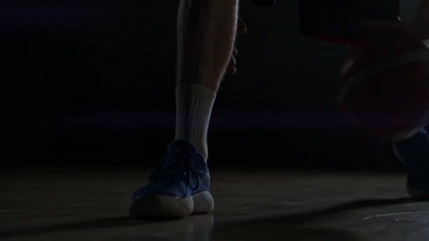 Dribbling Basketball Player Close Up In Dark Room In Smoke Close Up In Slow Motion Video By C Petrunine Stock Footage Dribbling Basketball Player Close Up In Dark Room In Smoke Close Up In Slow Motion Video By C Petrunine Stock Footage
