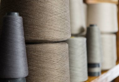 Farklı renk skeins