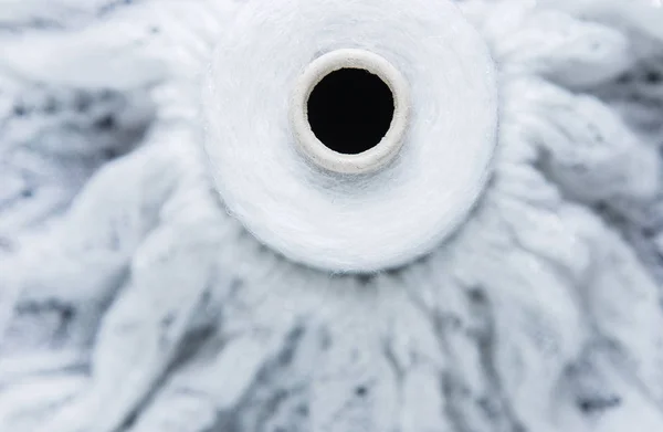 Espinha de cor branca e prata e têxtil — Fotografia de Stock