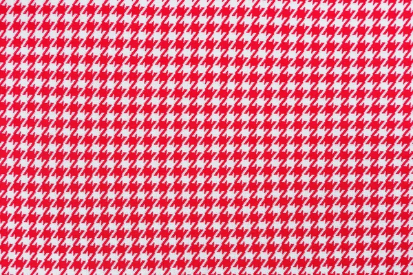 红色和白色纺织品针织图案 — 图库照片