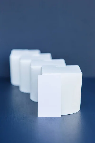 Wok biały dostawa pojemników — Zdjęcie stockowe