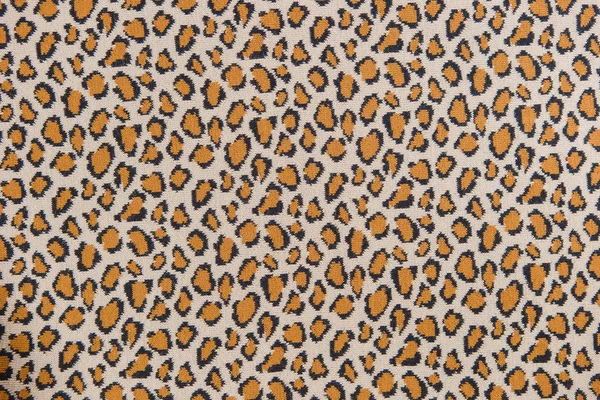 Leopard knitted textile as background — Stock Photo, Image