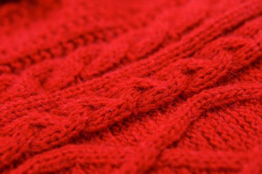 Tatlı kırmızı Örme Tekstil