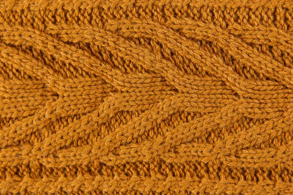 Oranje katoen textiel als achtergrond — Stockfoto