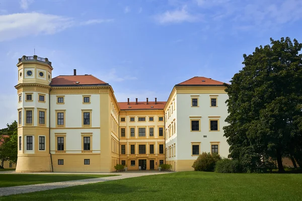 Straznice Czech Republic September 2018 Castle Straznice Gothic Castle South — Stock Photo, Image