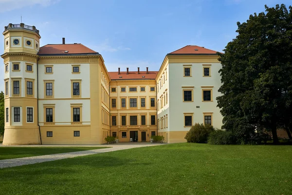 Straznice Tschechische Republik September 2018 Schloss Straznice Ist Eine Gotische — Stockfoto
