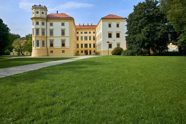 Straznice Tschechische Republik September 2018 Schloss Straznice Ist Eine Gotische — Stockfoto