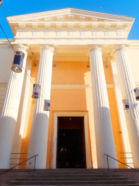 Alghero Katedrali, St. Mary Immaculate katedral. Alghero, Sardunya, İtalya.