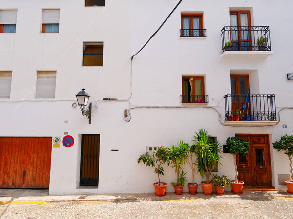 Beautiful old town in Altea. Costa Blanca, Spain.
