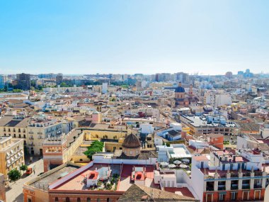 Valencia 'nın güzel manzarası. İspanya.