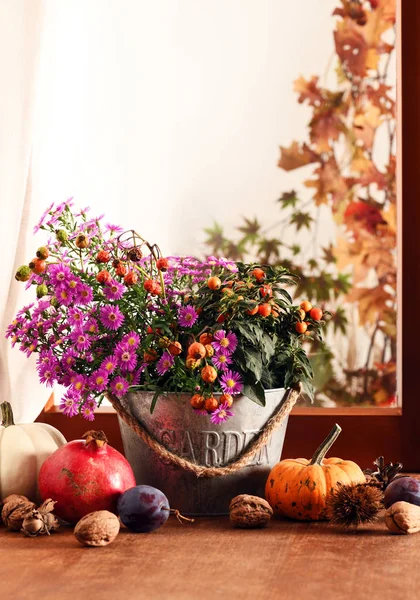 Herbstliche Dekoration — Stockfoto