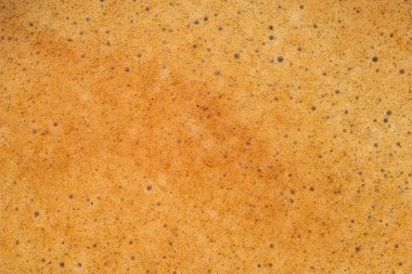 Siyah kahve crema köpük doku.