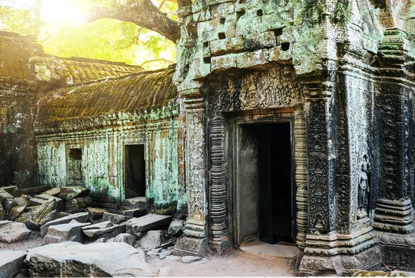 カンボジアのアンコールワット寺院。古代文明 — ストック写真