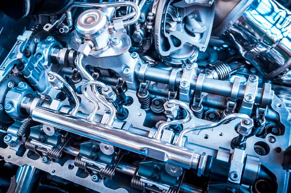 The powerful engine of a car — Stock Photo, Image