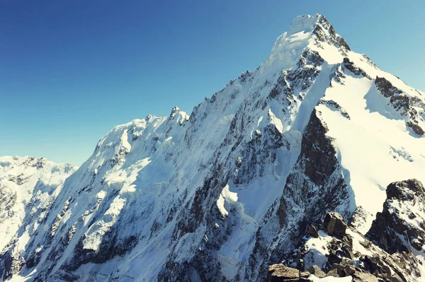 Bergtop in Nepal. De hoogste berg ter wereld. Nationaal Park, Nepal. — Stockfoto