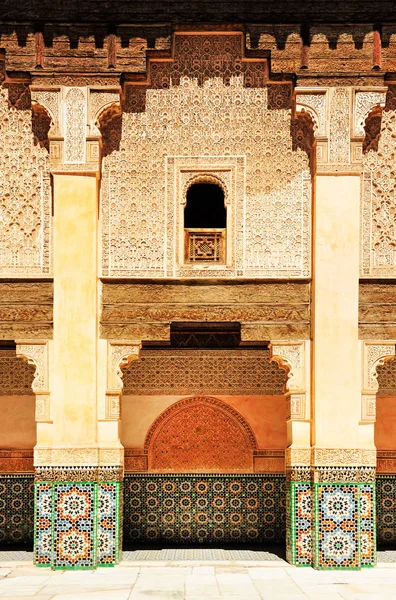 Detalhes arquitetônicos marroquinos tradicionais em Chefchaouen Marrocos África — Fotografia de Stock