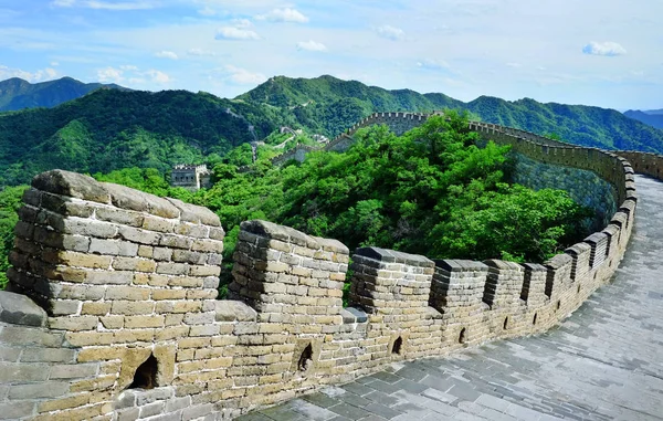 The Great Wall of China. A single guard tower on The Great Wall of China