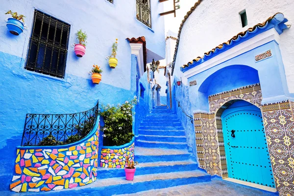 : chefchaouen, morocco, Afrika geleneksel Fas Mimari Detaylar