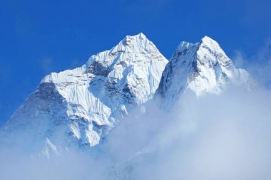 Himalayalar Everest Bölgesinde Ama Dablam, Nepal