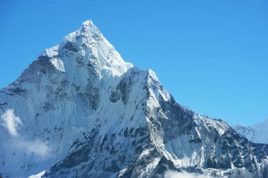 Mt. Ama Dablam, Himalayalar 'ın Everest Bölgesi, Nepal