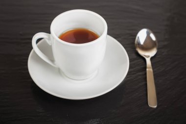 fincan kahve ve çay kaşığı