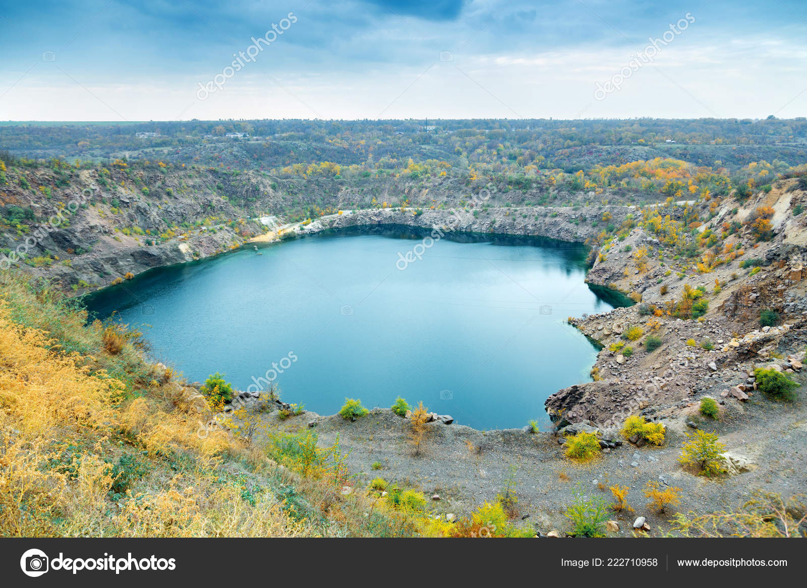 great radon blue lake stock photo batechenkofff 222710958