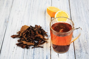 Masada bir fincan çay.
