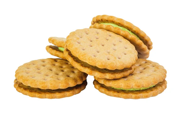 Gruppen av citron cookies — Stockfoto