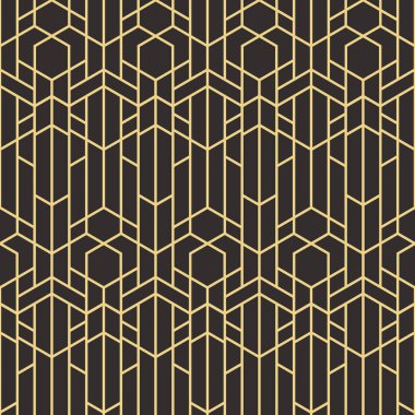 Soyut sanat deco seamless modeli