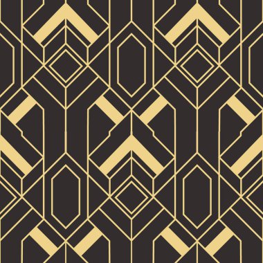 Soyut sanat deco seamless modeli 147