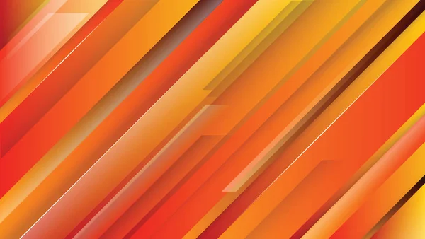 Abstrakt färgglad bakgrund med ränder. Minimalistisk banner — Stock vektor