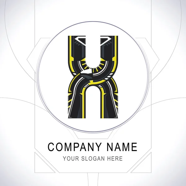 Літера X Gamer Спільнота Логотип Символ Піктограма Вектор — стоковий вектор