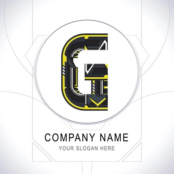 Літера G G Gamer Спільнота Логотип Символ Піктограма Вектор — стоковий вектор