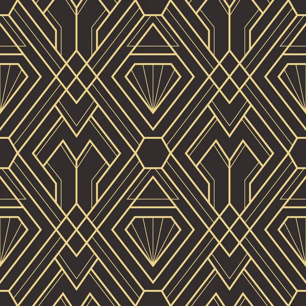 Soyut sanat deco sorunsuz modern çini deseni