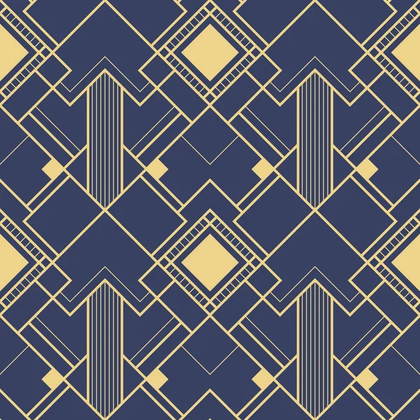 Vector Moderno Patrón Azulejos Geométricos Fondo Lujo Abstracto Art Deco — Archivo Imágenes Vectoriales