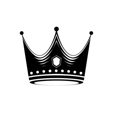 Yaratıcı Crown Concept Logo Vektör Tasarım Şablonu