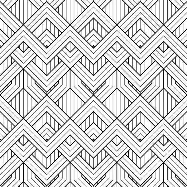 Διάνυσμα Σύγχρονο Γεωμετρικό Μοτίβο Πλακιδίων Αφηρημένη Τέχνη Γραμμική Απρόσκοπτη Φόντο — Διανυσματικό Αρχείο