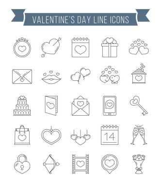 Sevgililer günü simgeler