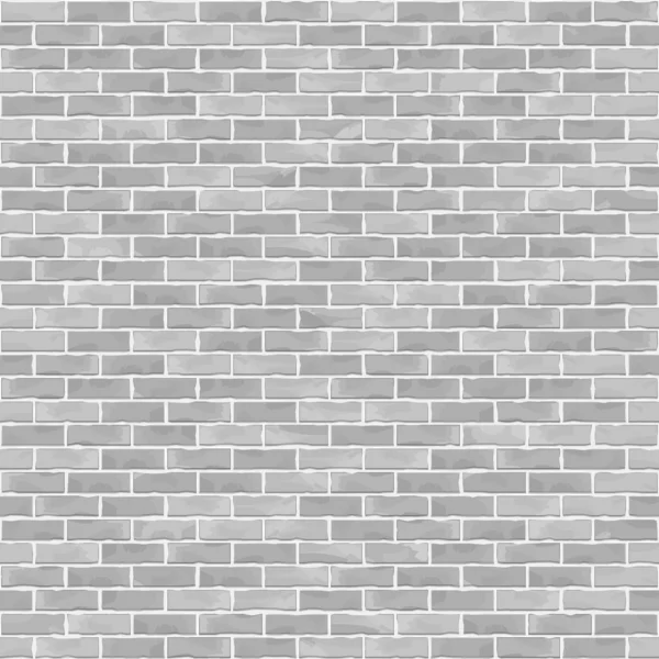Seamless Brick Wall Background — Stock Vector