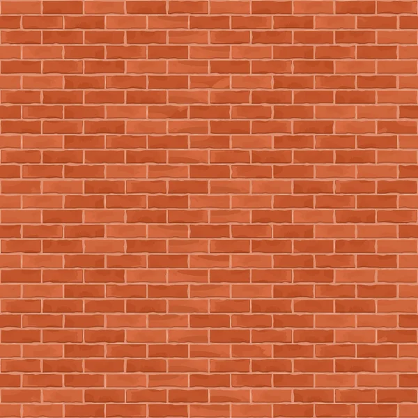 Seamless Brick Wall Background — Stock Vector