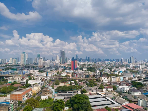 Görünüm şehir peyzaj Bangkok Tayland
