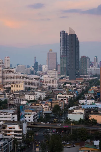 Vista Del Paisaje Ciudad Bangkok Tailandia — Foto de Stock